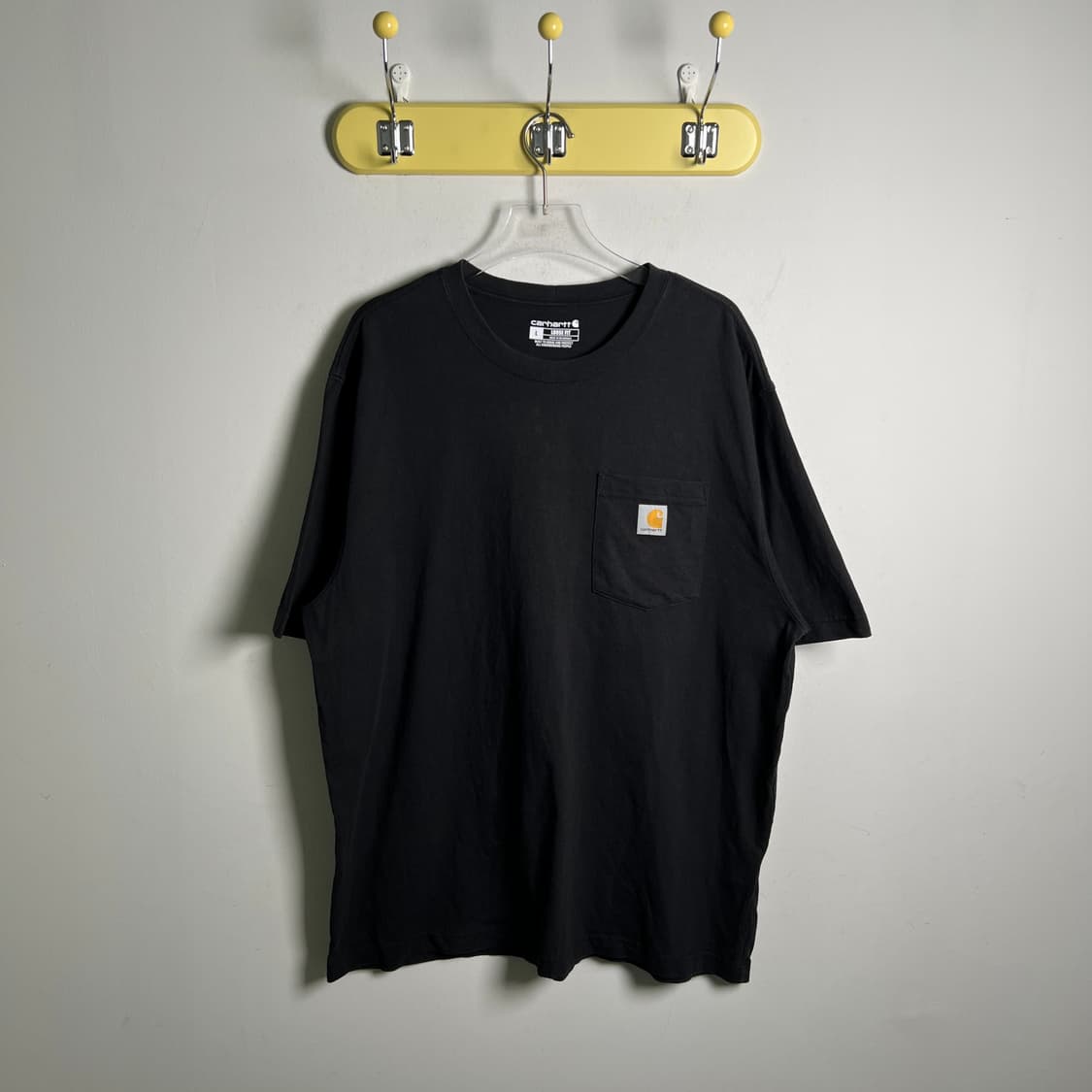 Carhartt 칼하트 블랙 포켓 반팔 티셔츠 L 상품이미지1