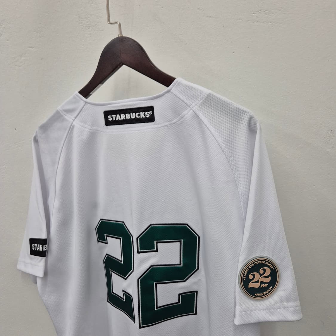SSG랜더스 스타벅스 22주년 파트너 베이스볼 유니폼 110 상품이미지6
