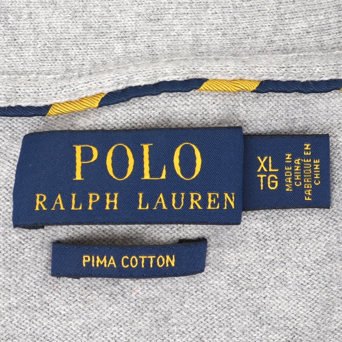 폴로 랄프로렌 라이트 그레이 피마코튼 가디건 상품이미지8