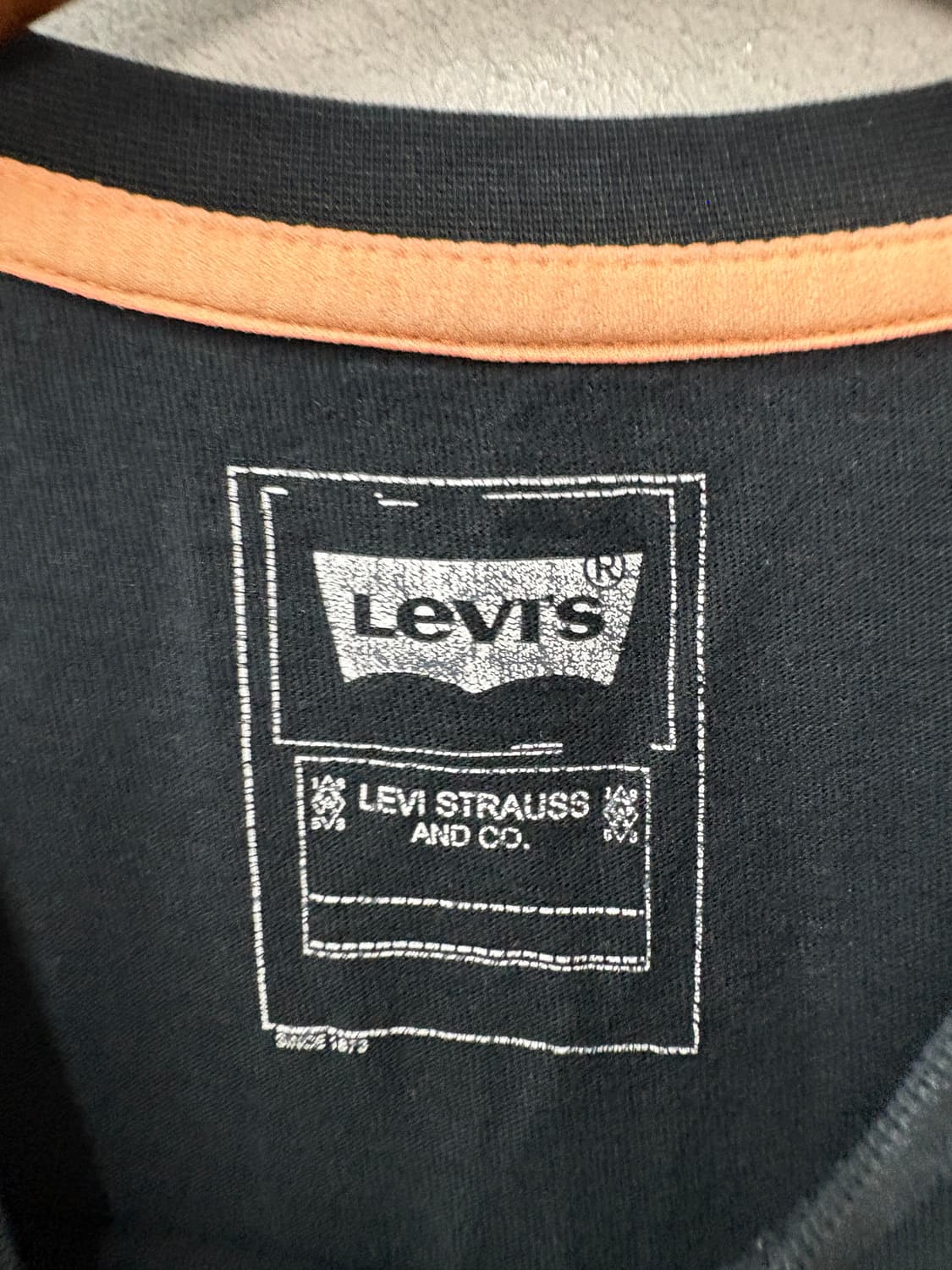 리바이스 블랙오렌지 그래픽 반팔 A3824 상품이미지5