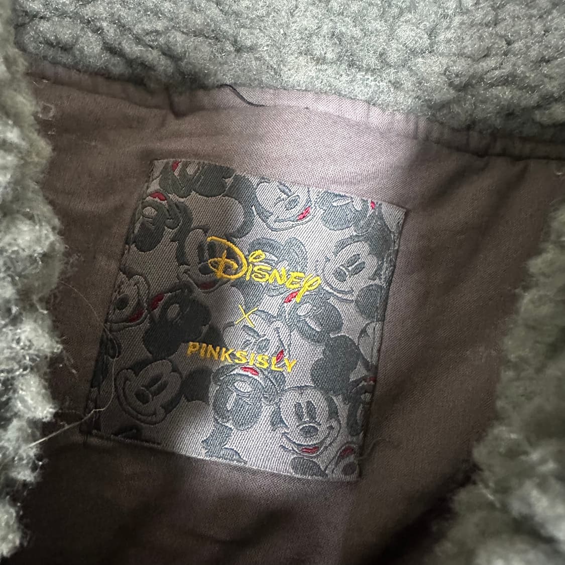 ✨ (바배) 디즈니 미키마우스 뽀글이 플리스 롱 후드 집업  상품이미지3