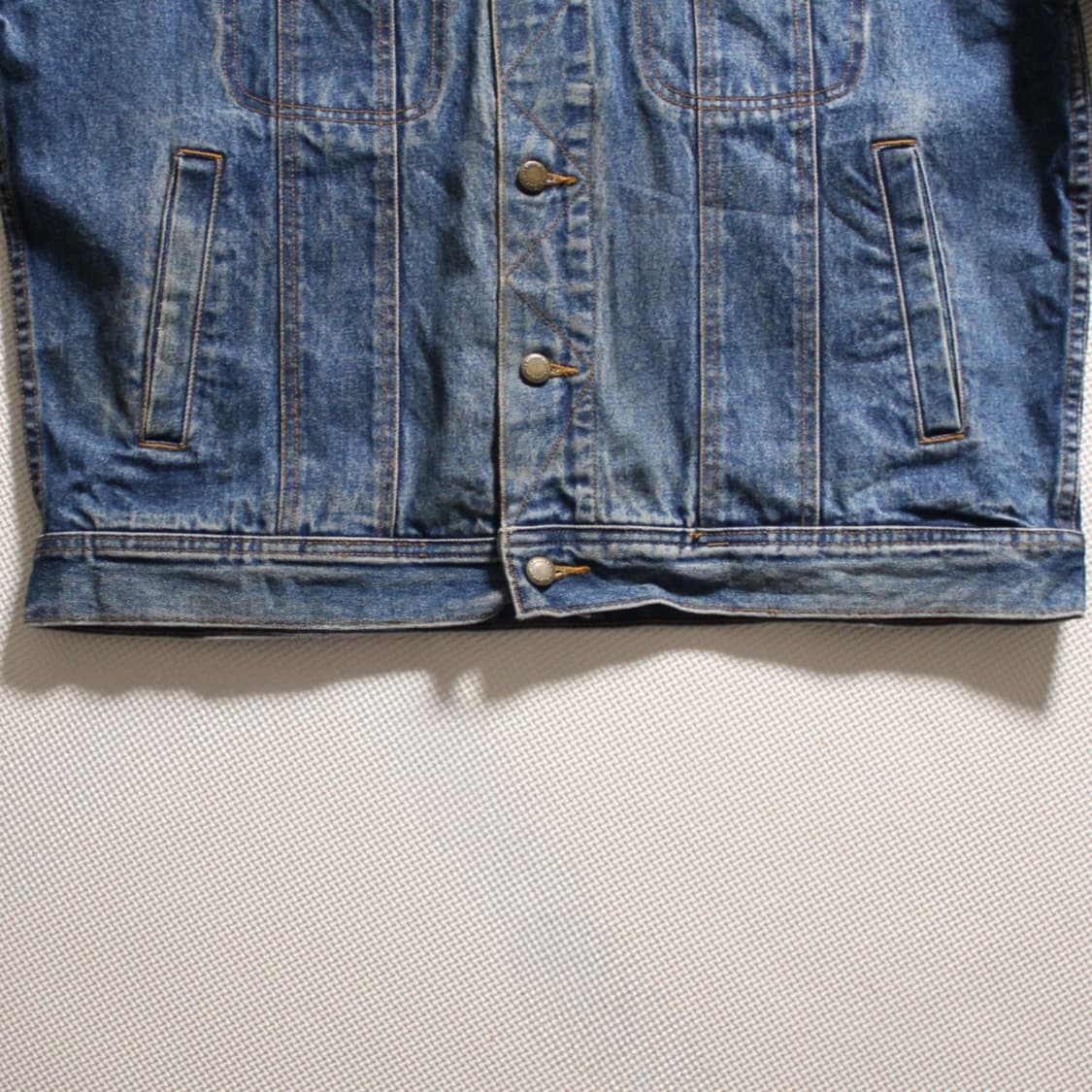 90’s Wrangler 랭글러 워싱 데님 자켓 L018 상품이미지4