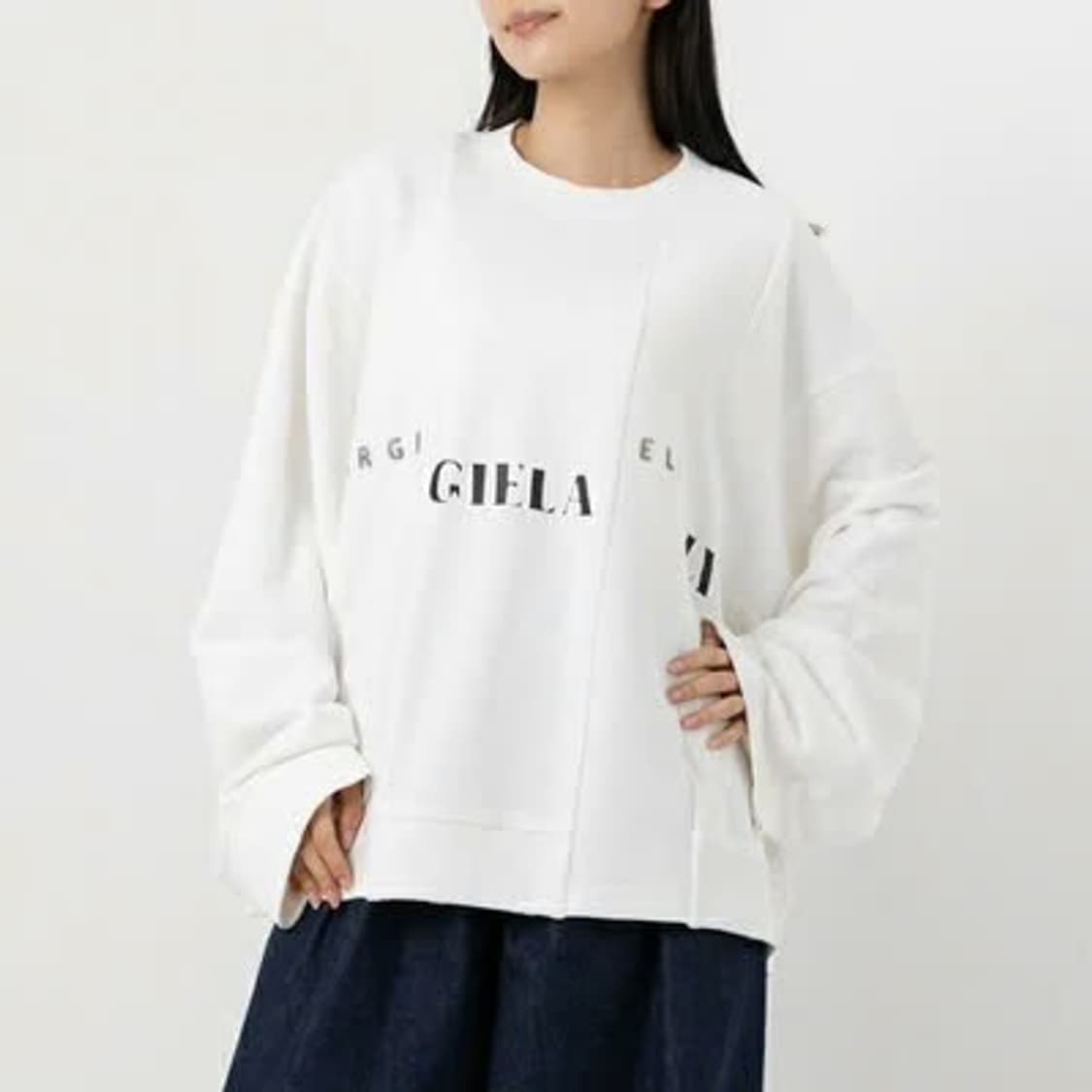 새상품 메종 마르지엘라 MM6 오버핏 스웻셔츠 상품이미지1