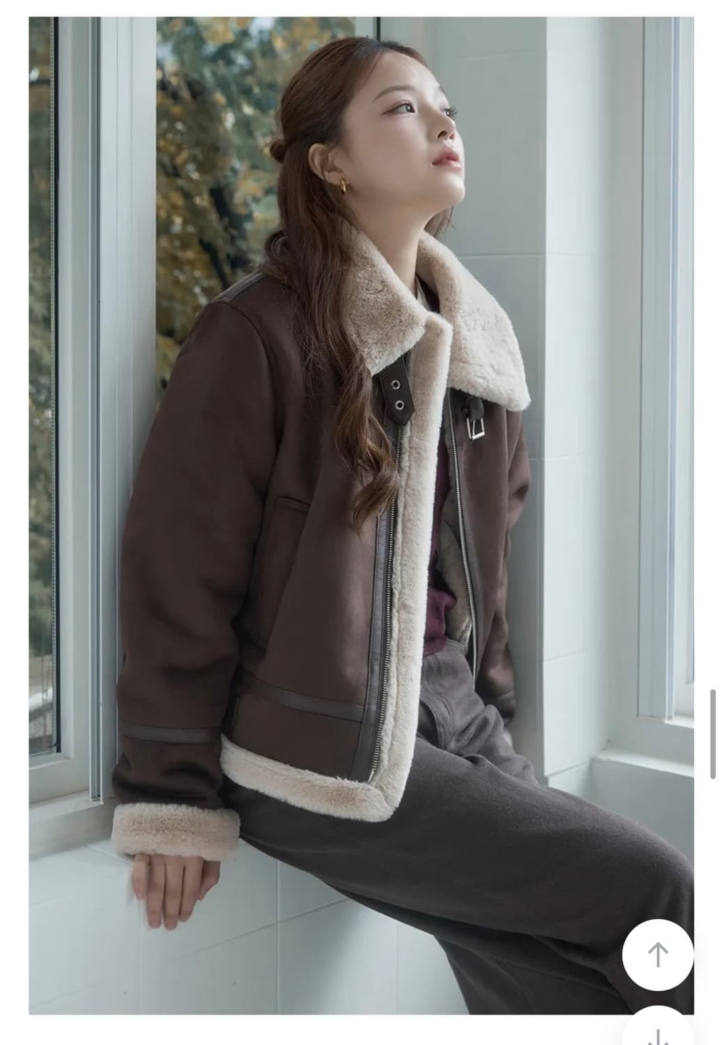 (새상품) 스파오 무스탕 S 상품이미지2