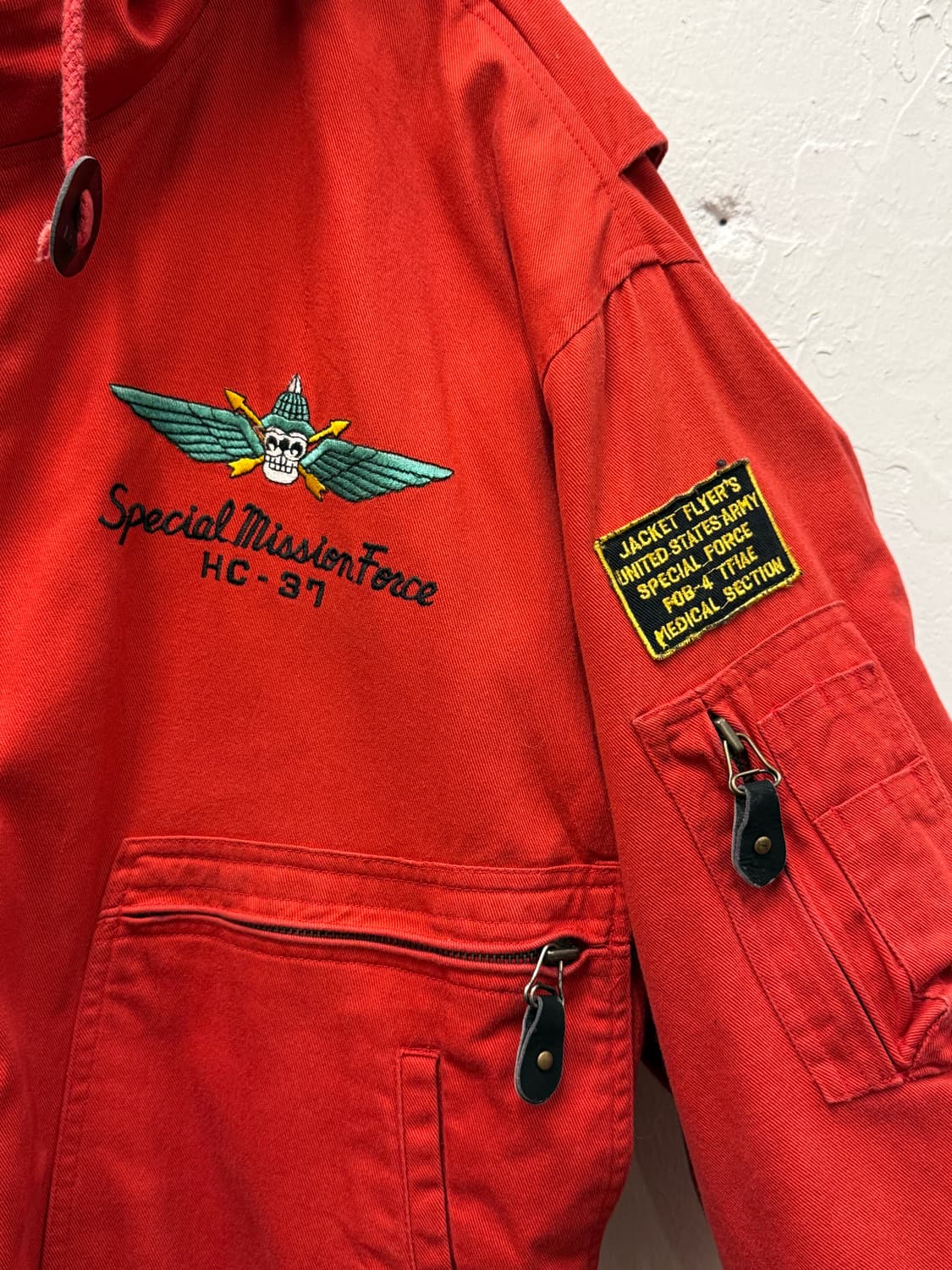 L) 90s Airborne Division Hooded Flight J 상품이미지4