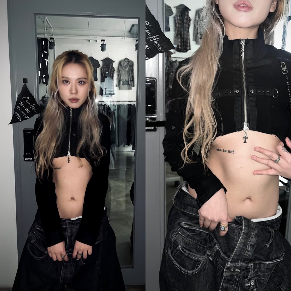 오즈온 오즈크로스 하이크롭 집업 자켓 상품이미지1