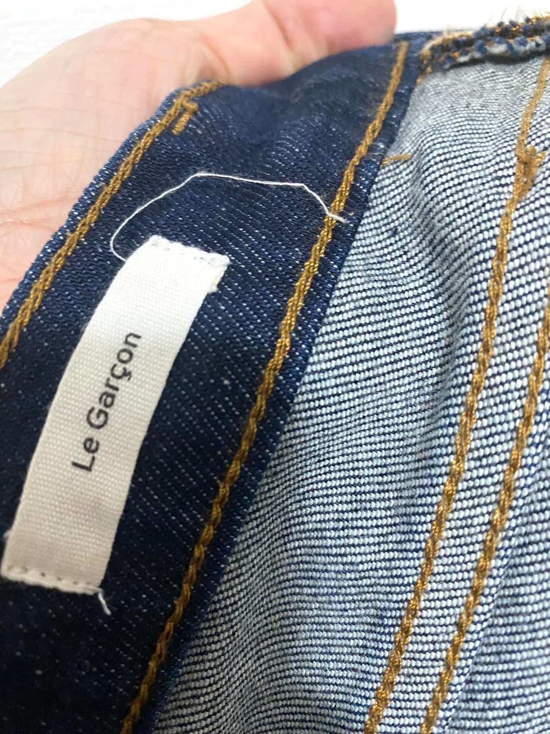 프레임 슬림 데님 팬츠 상품이미지5