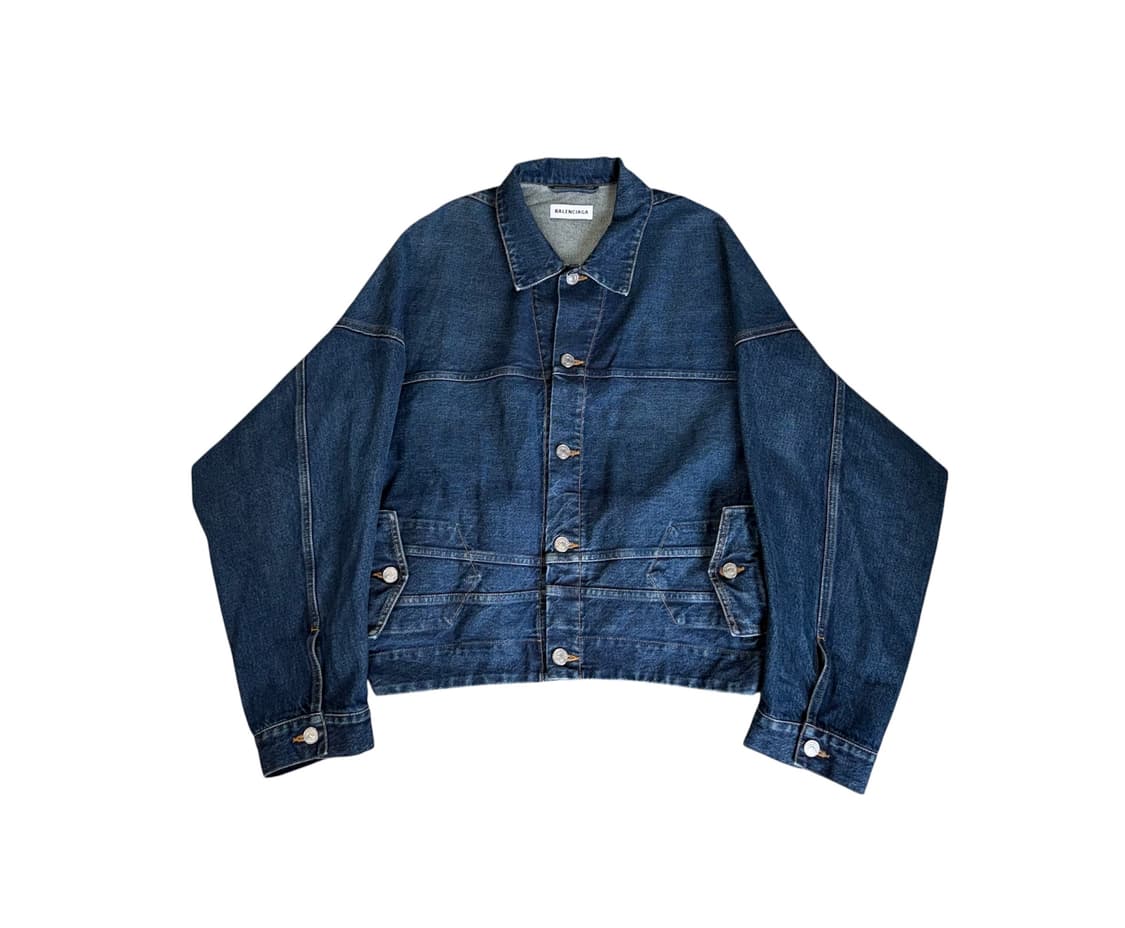 발렌시아가 20FW 업사이드 다운 리버스 데님 자켓 상품이미지1
