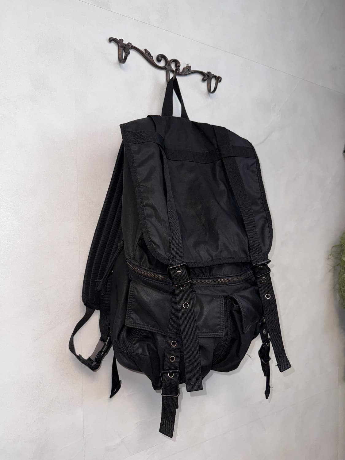 Codes Combine black eyelet buckle 백팩 상품이미지2