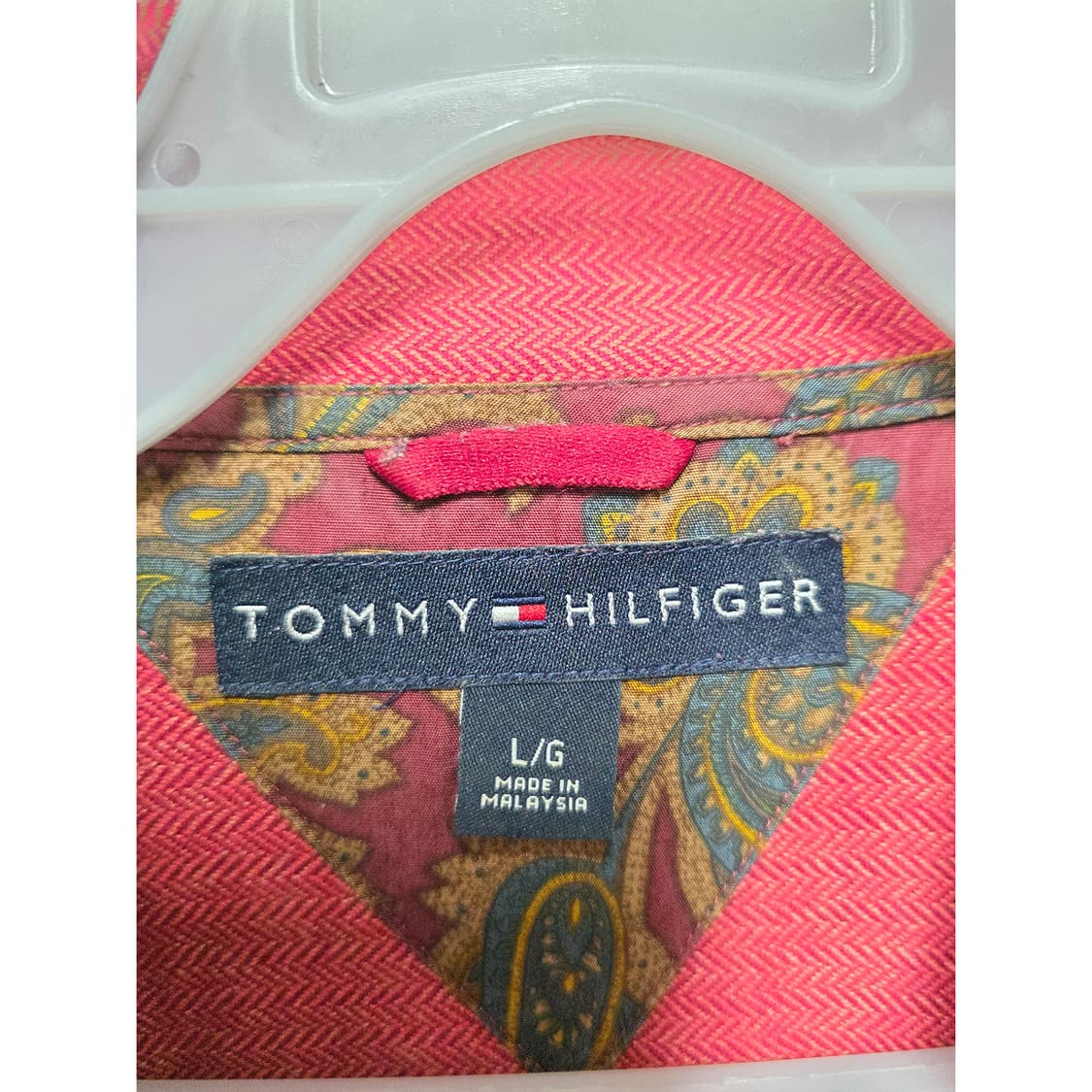 택포_ 타미힐피거 남방 XL  상품이미지2