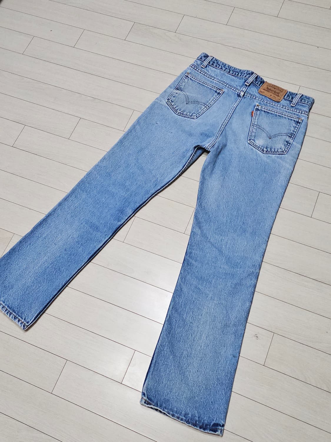 빈티지 리바이스 517 오렌지탭 34/32 판매 상품이미지4