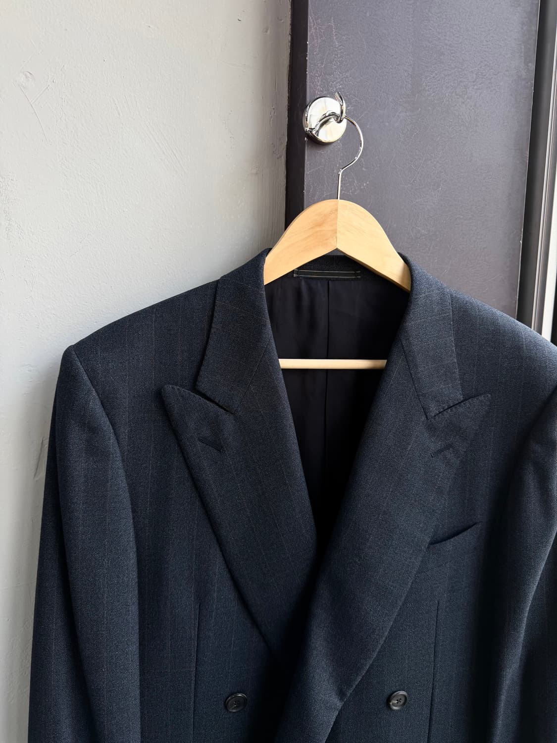 50/ 에르메네질도 제냐 울 더블 블레이저 상품이미지3