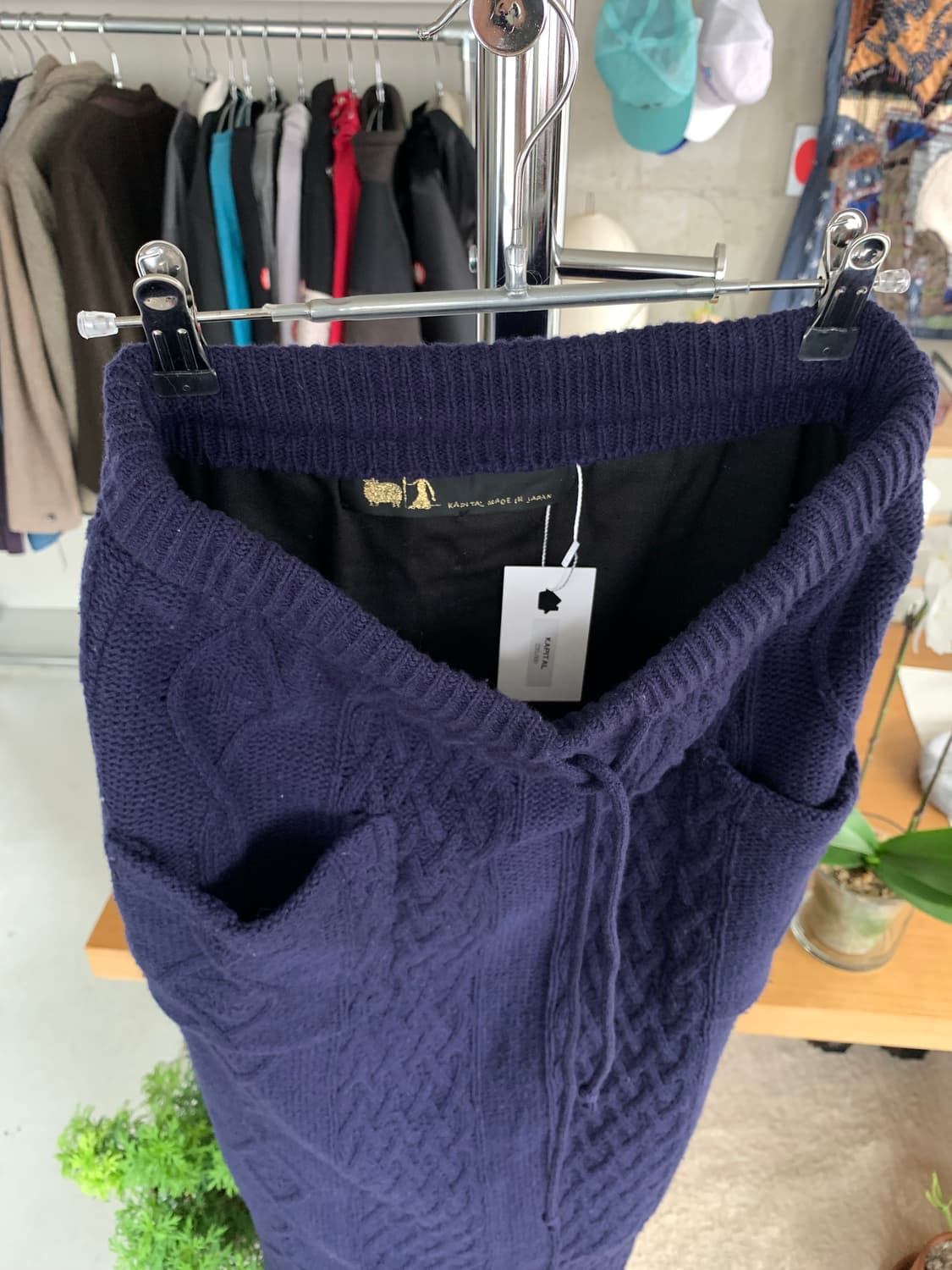 Kapital 캐피탈 니트 스커트 상품이미지5