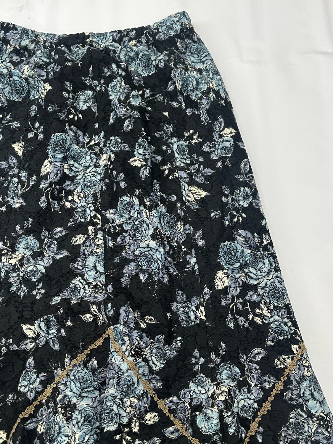 🖤양산형 지뢰계 고딕풍 레이스 스커트🖤 롱스커트 공겜여주 고스로리 상품이미지6