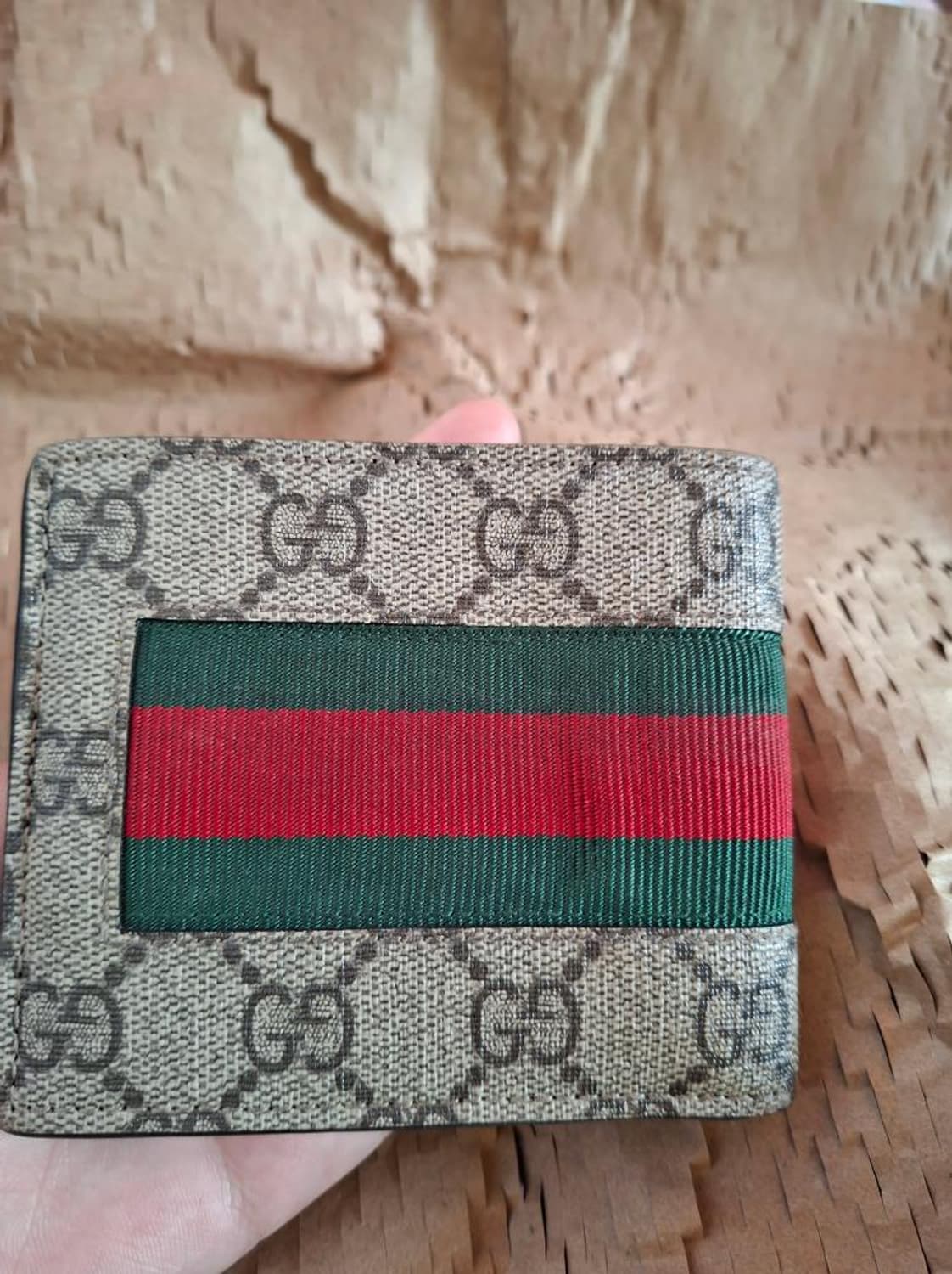 구찌 GG 웹 수프림 꿀벌 반지갑 상품이미지3