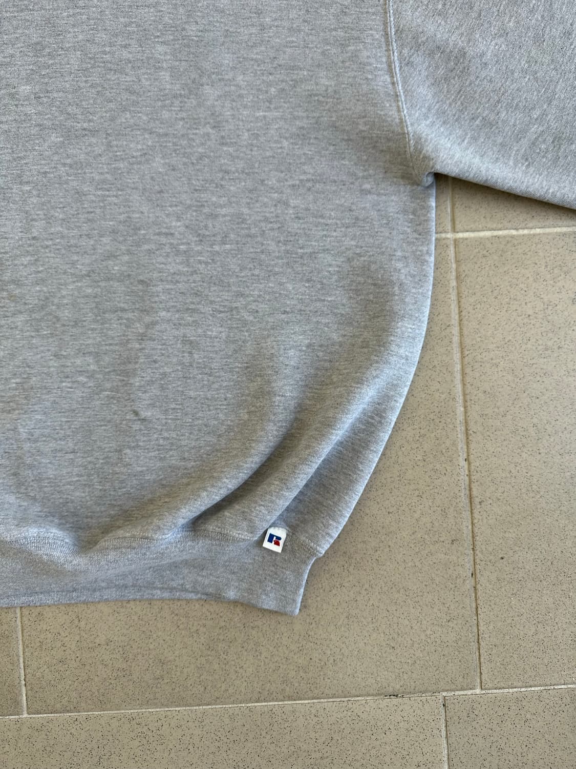 90s 빈티지 러셀 스웻셔츠 그레이 XXL USA 상품이미지3