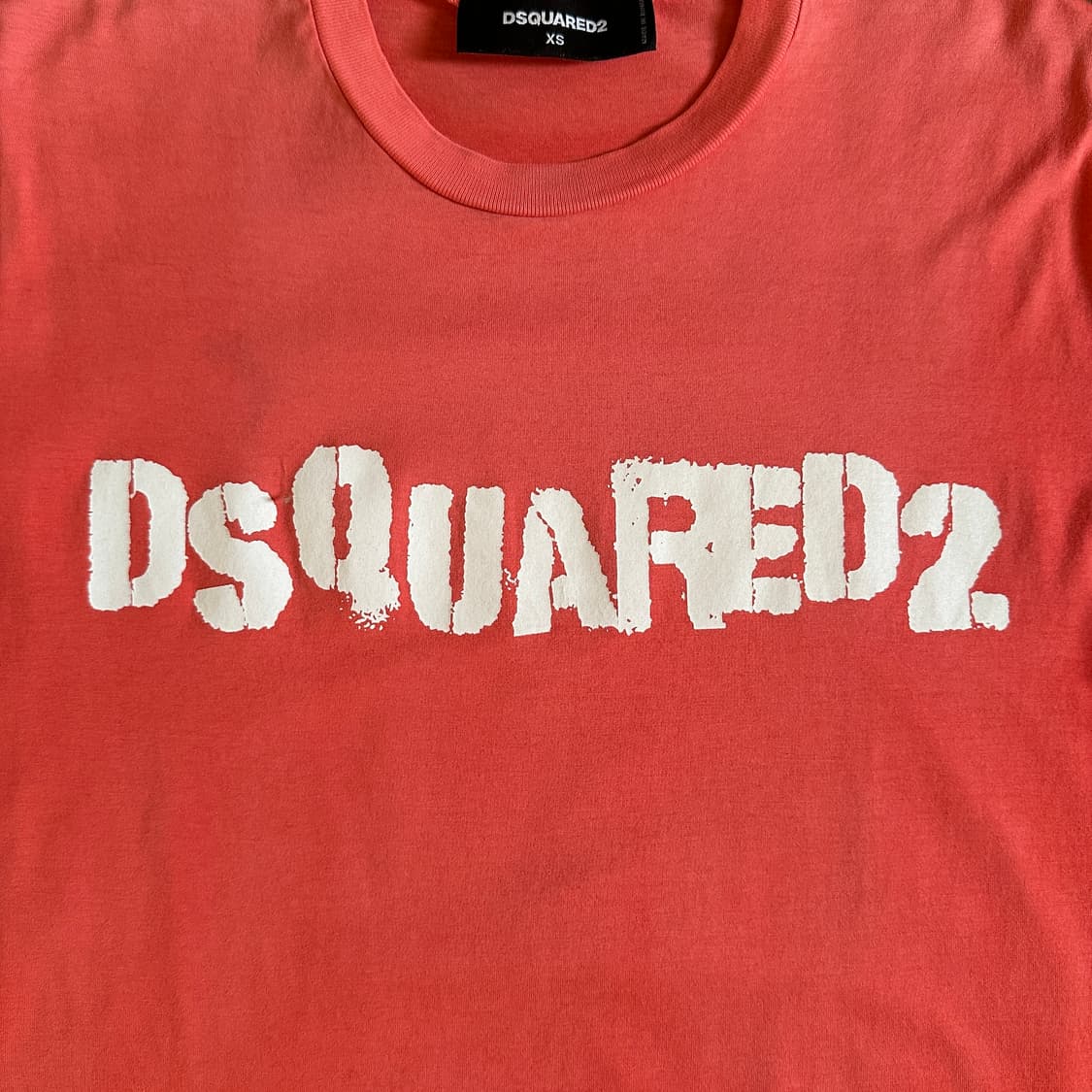 Dsquared2 logo cotton 1/2 tee 상품이미지3