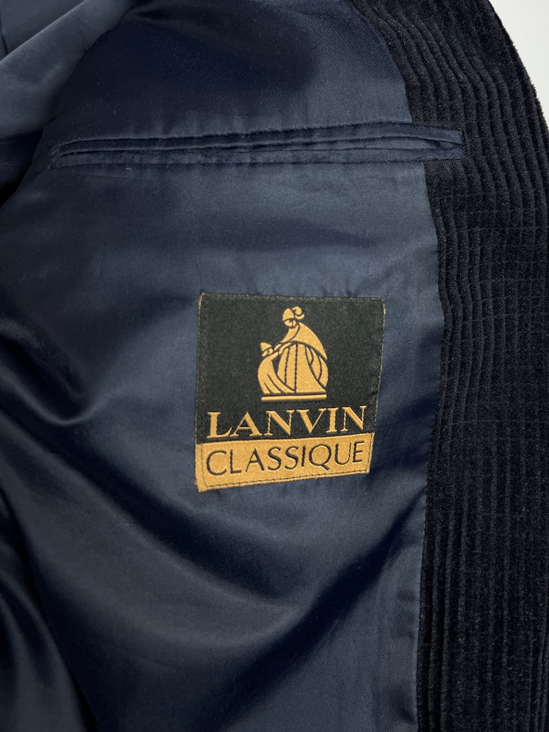 LANVIN CLASSIQUE 코듀로이 울 블레이져 상품이미지5