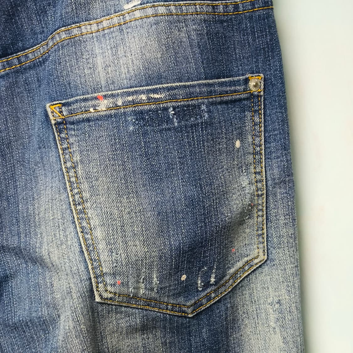 [36] Dsquared2 디스퀘어드2 페인팅진 상품이미지7