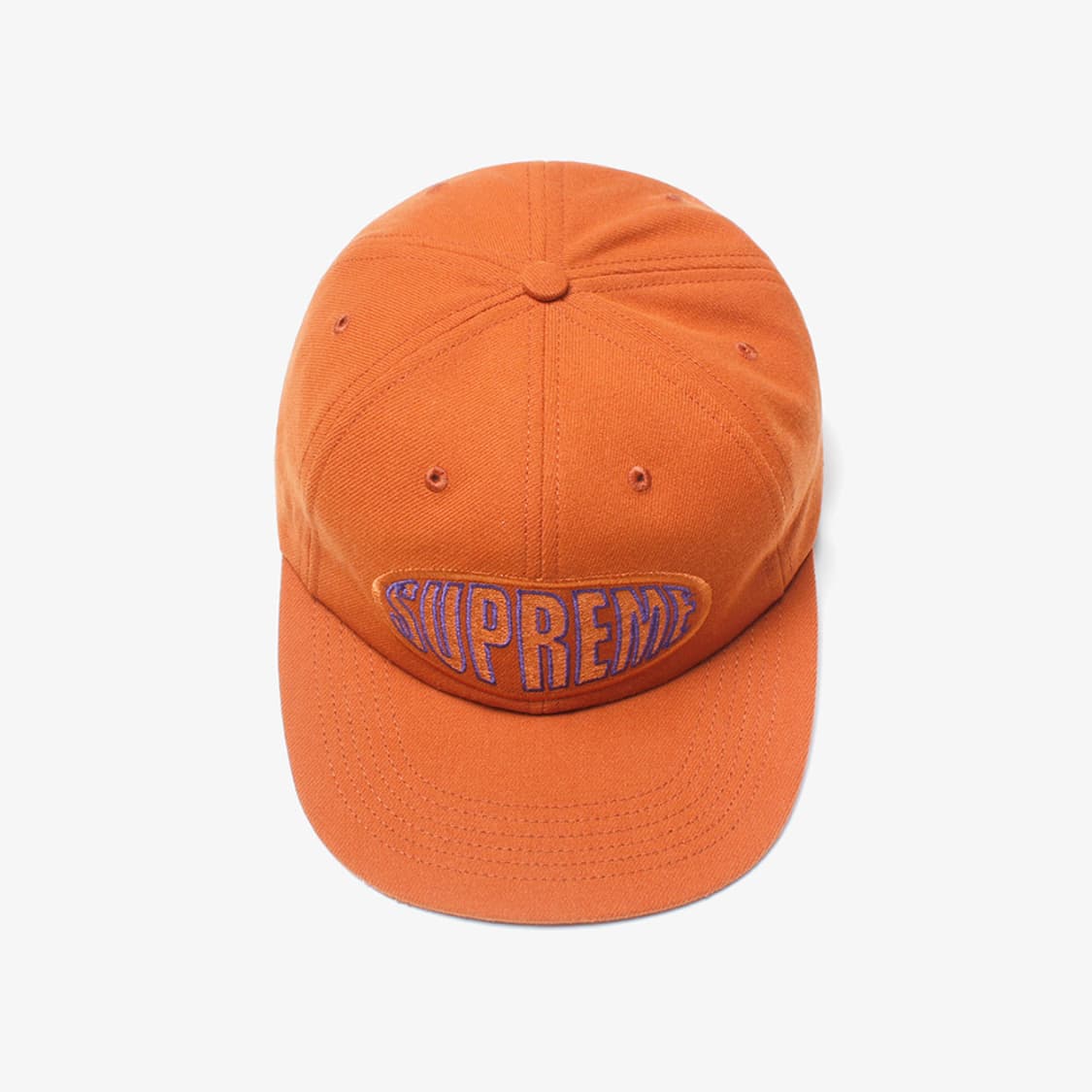 SUPREME 슈프림 볼캡 코튼 오렌지,  상품이미지1