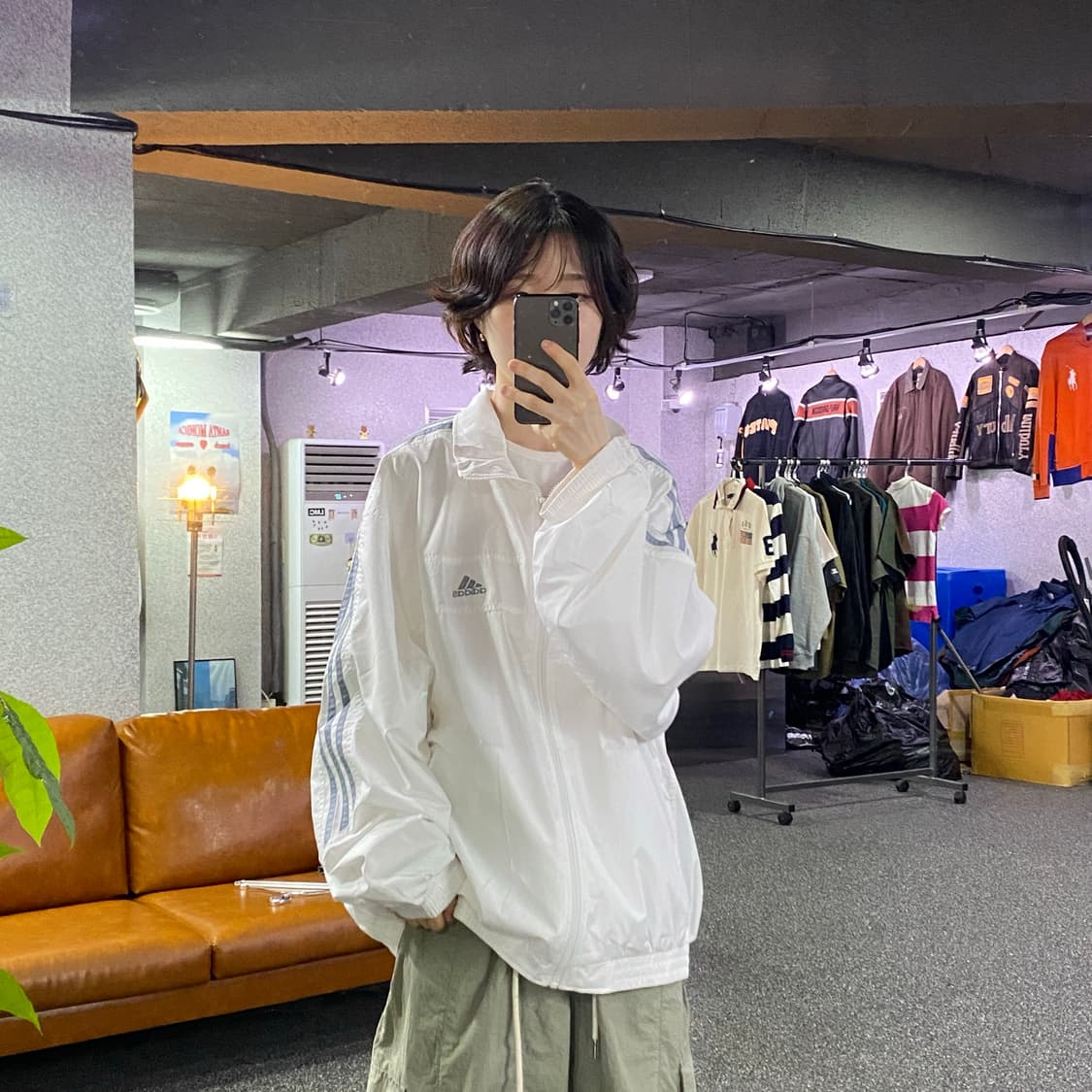 아디다스 다슬러 마이크로 트랙탑 바람막이 B5255 상품이미지1
