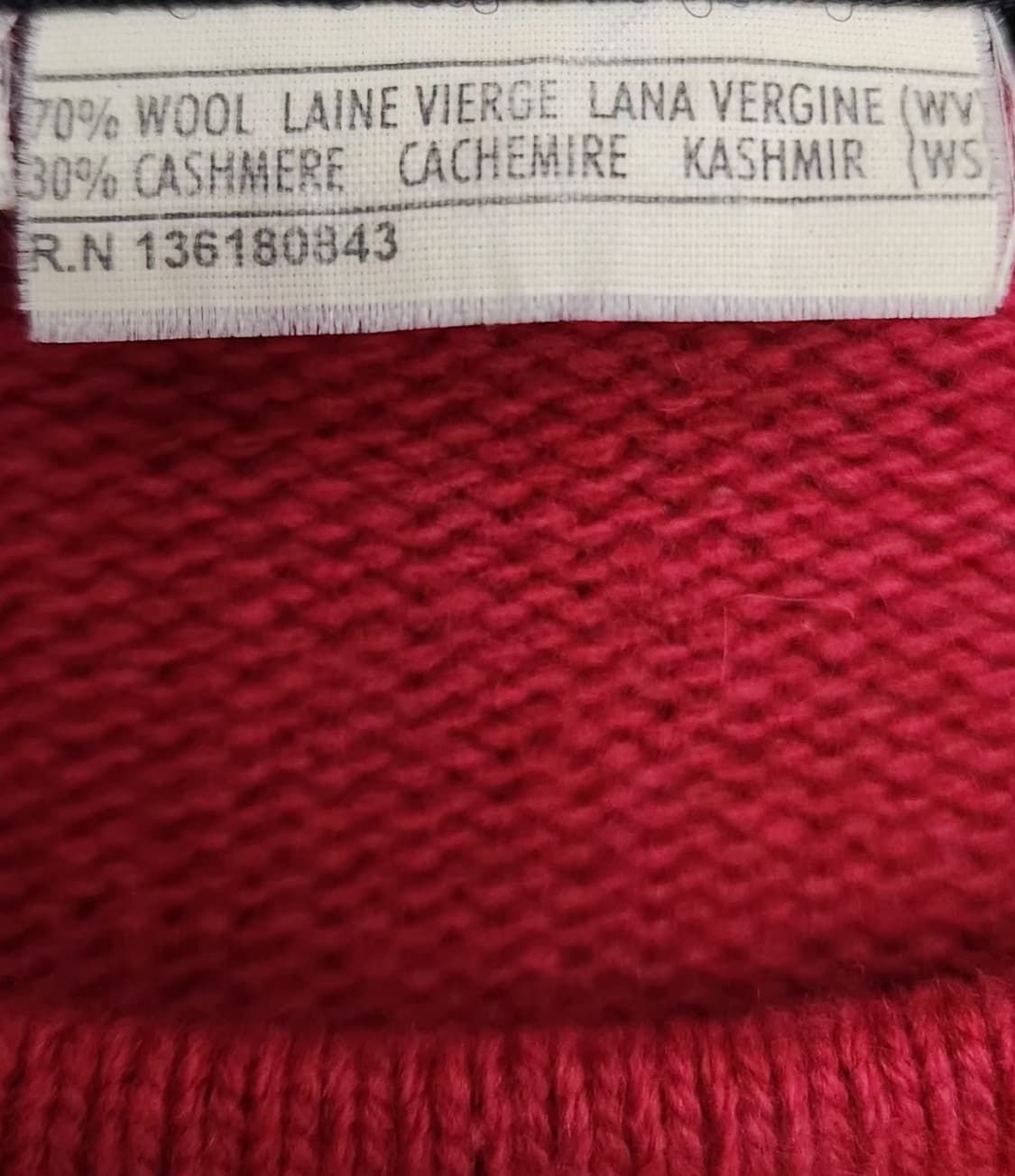 살바토레페라가모 90 55 캐시미어니트 상품이미지5