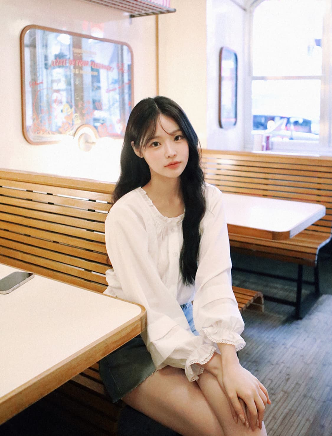 밀크코코아 아멜리라인 릴리 블라우스 새상품 상품이미지1