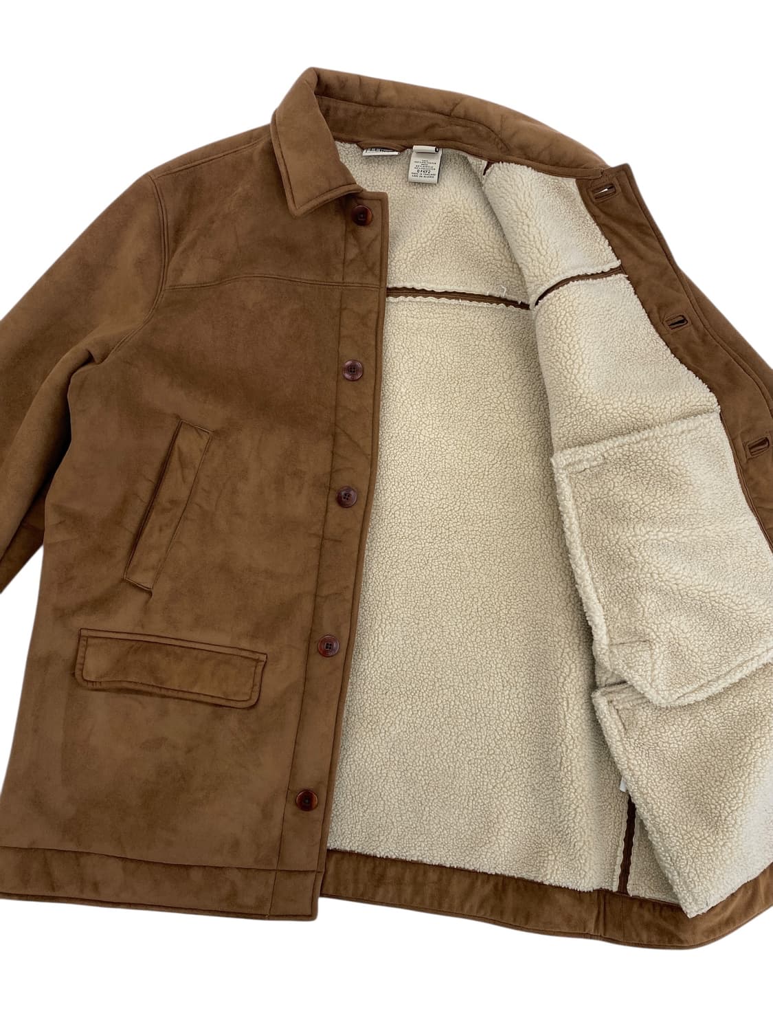 엘엘빈 퍼 스웨이드 쉐르파 안감 초어 코트  상품이미지6