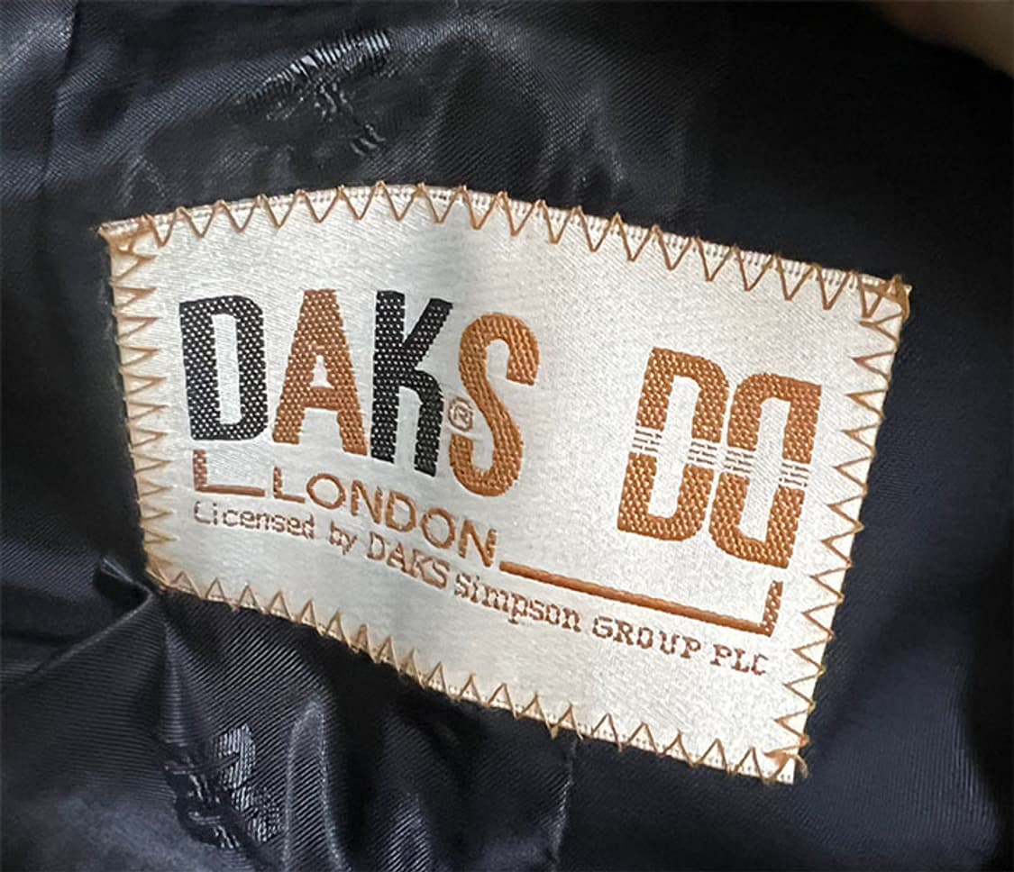 DAKS 닥스 여자 트렌치코트 춘추 네이비 M 95 66 상품이미지4