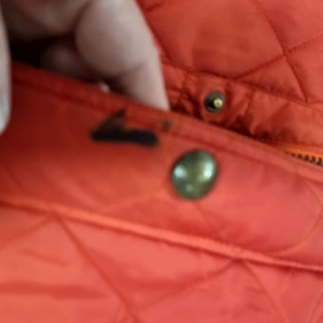 폴로 랄프로렌 80s 퀼팅 조끼 레드(L) 상품이미지2