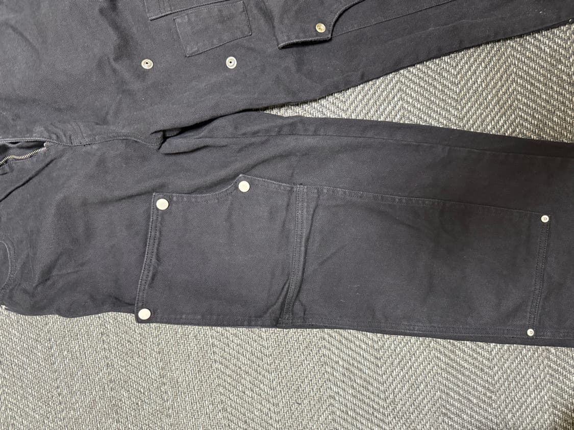 트래블 카펜터 데님 팬츠 블랙 M 상품이미지2