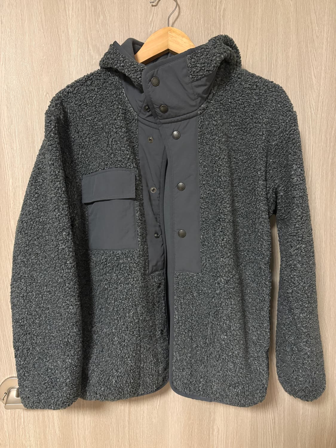 Gu 지유 엔지니어드가먼츠 엔가 플리스 후리스 xs 그레이 상품이미지1