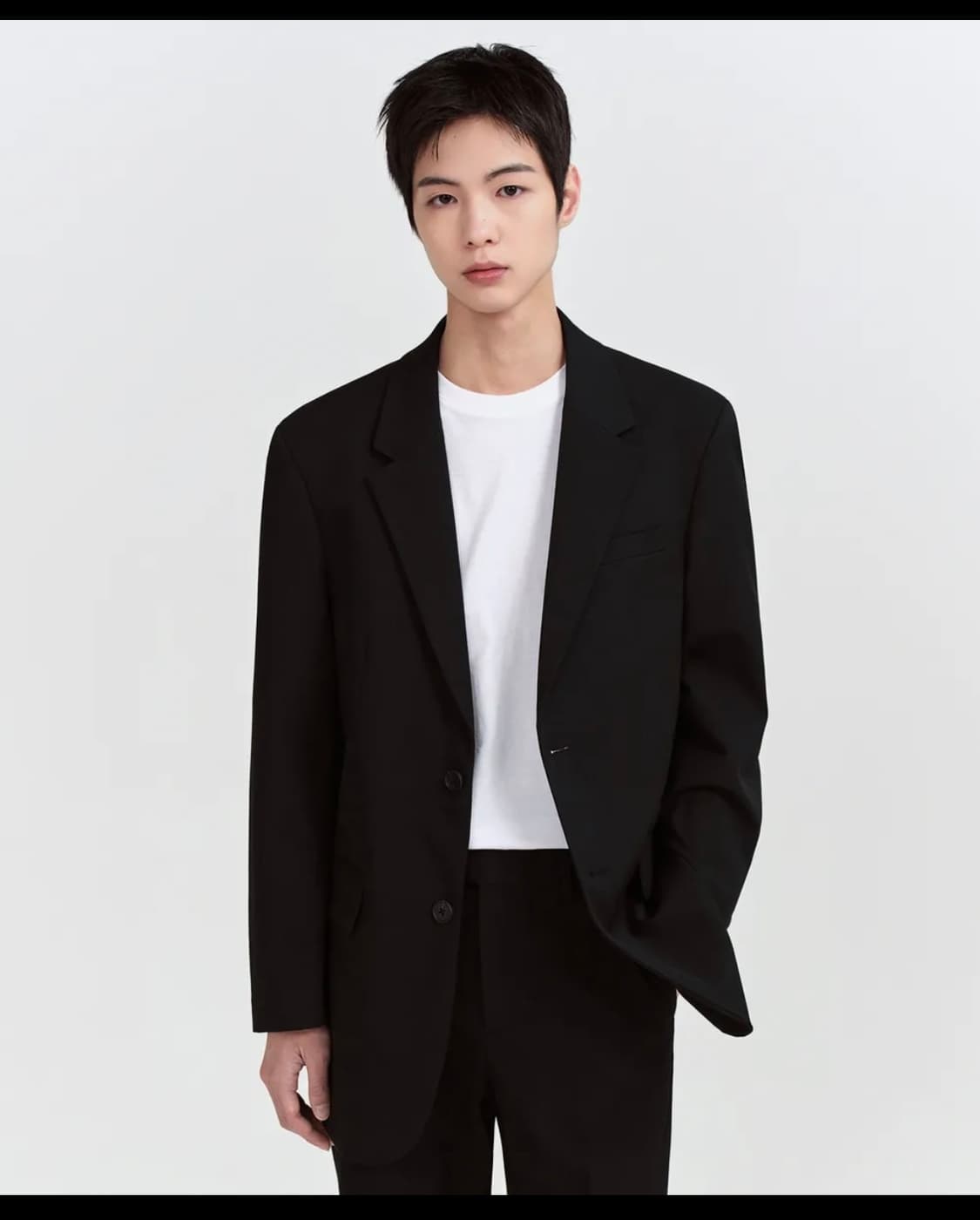 무신사 오버사이즈 블레이저 [블랙] 상품이미지1