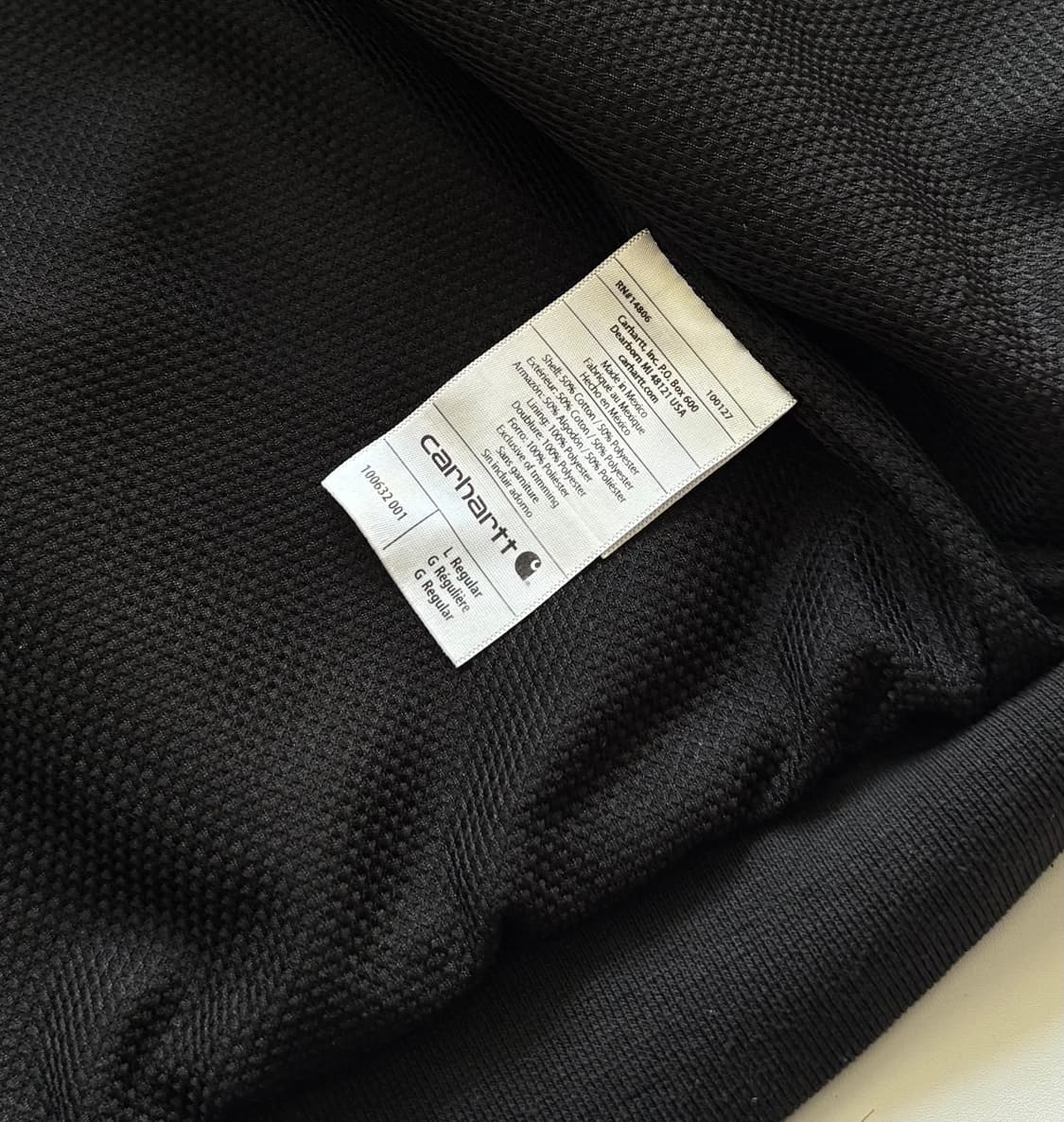 칼하트 레인 디펜더 후드 집업 상품이미지6