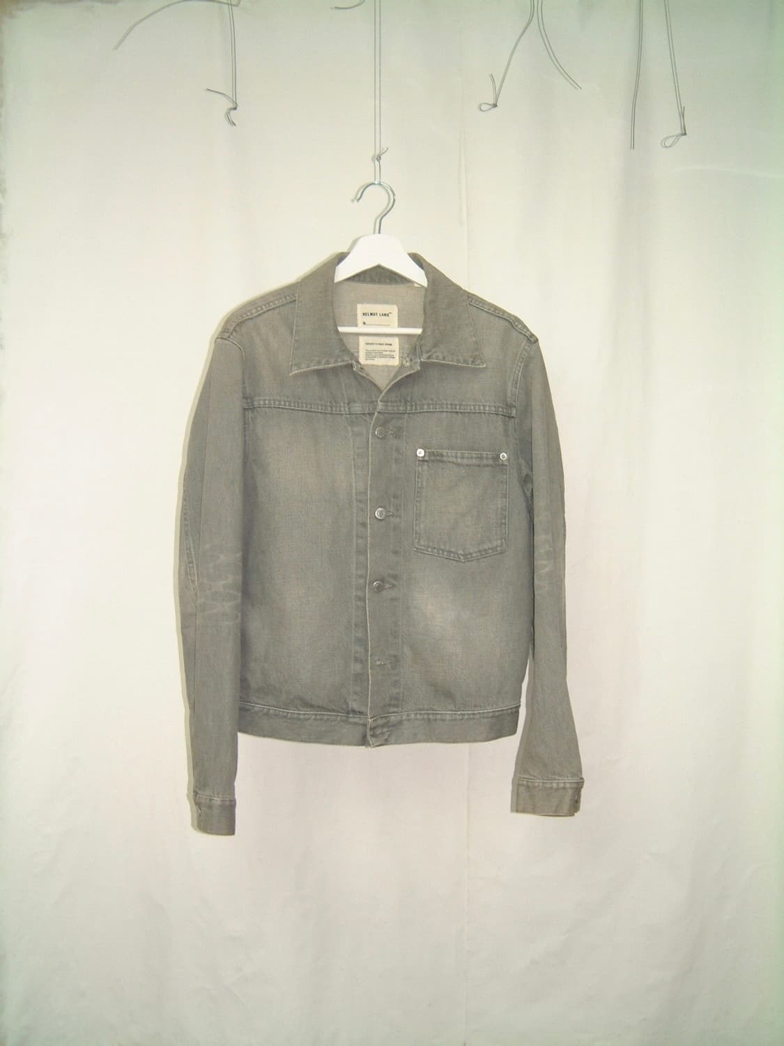 Helmut lang 90s one pocket denim jacket 상품이미지1