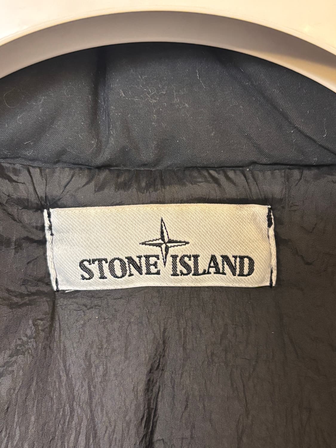 [XXL/당일배송] 스톤아일랜드 가먼트 크링클랩스 패딩 블랙 상품이미지4
