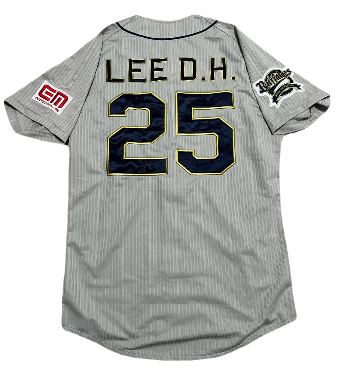 미즈노 오릭스 버팔로스 이대호 어웨이 정품 유니폼 상품이미지1