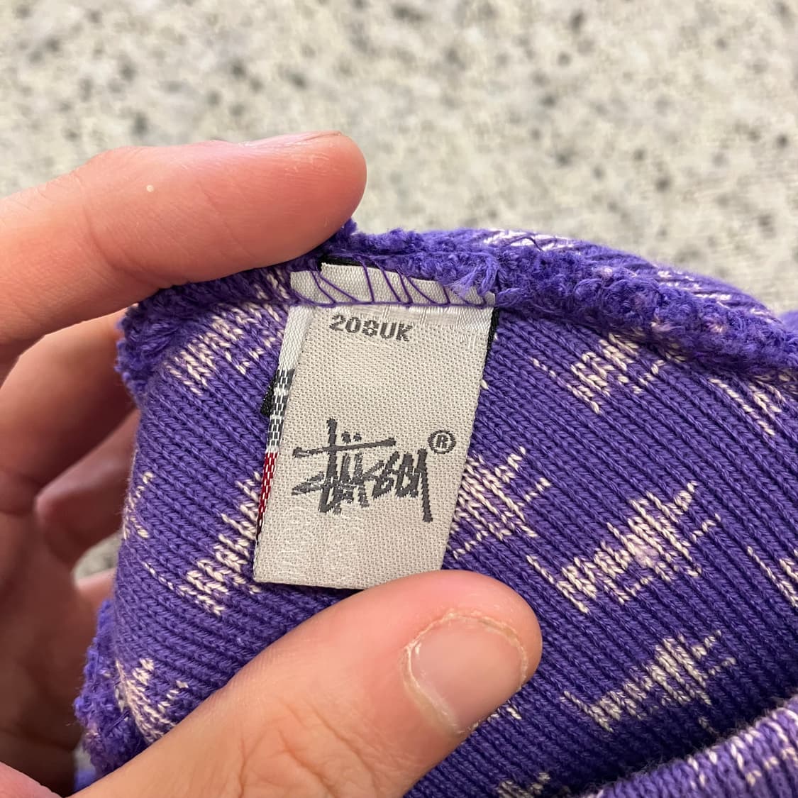 N40 old stussy 올드 스투시 멀티 로고 비니 상품이미지2