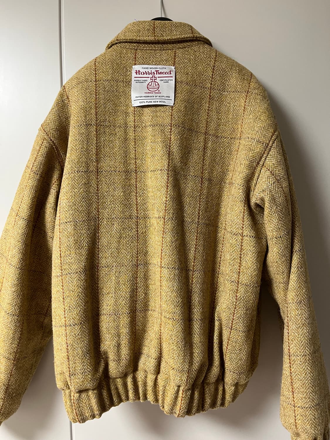 [노앙]HARRIS TWEED BLOUSON JACKET_S size 상품이미지8