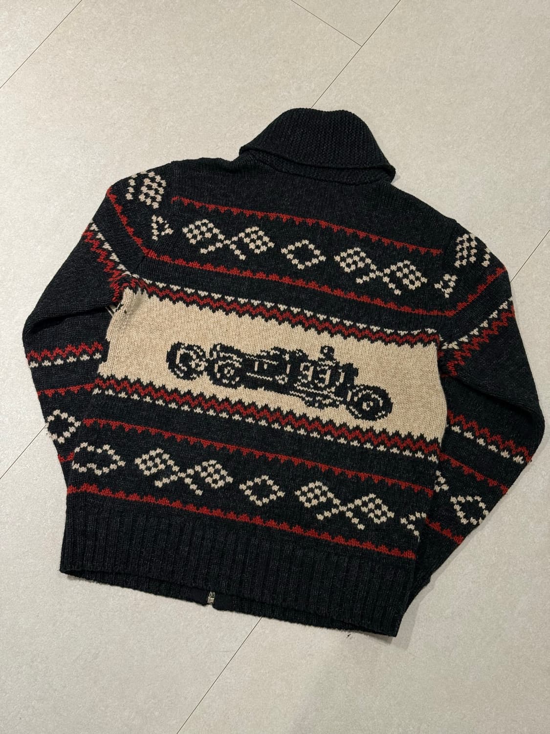 Rrl카 모티프 코위찬 가디건  상품이미지2