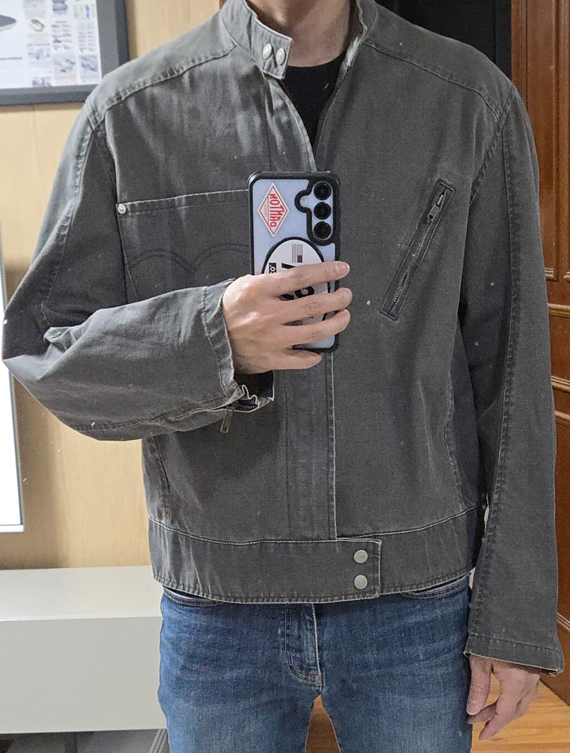 (착샷) 리바이스 엔지니어드 진스 데님 자켓 90s 상품이미지8