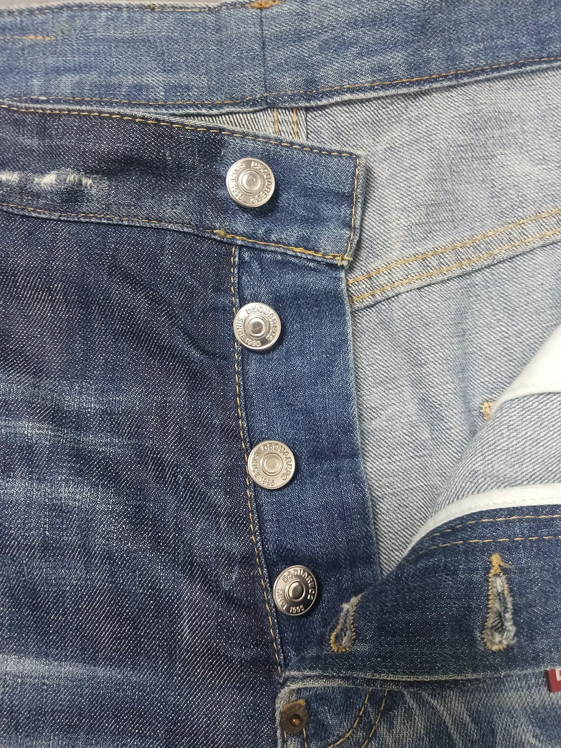 [35] 정품 디스퀘어드2 투톤워싱 클래식 케니 트위스트진 청바지 상품이미지6