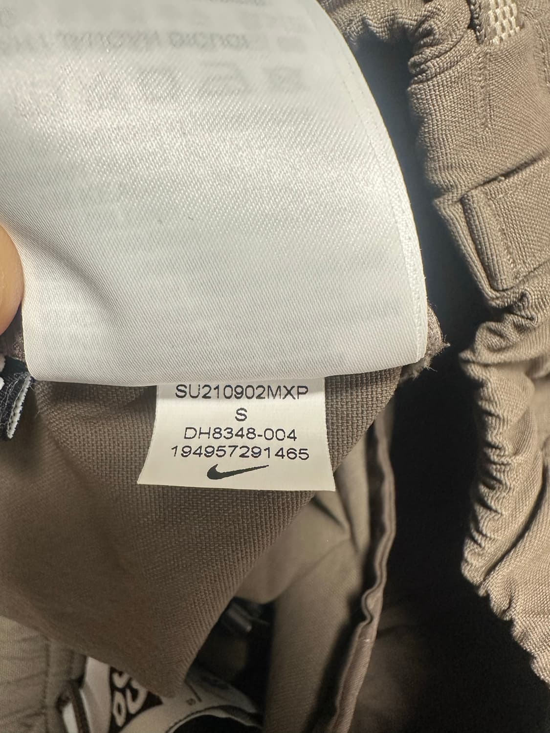 [S size] 나이키 ACG 카고 쇼츠 아이언스톤 상품이미지6