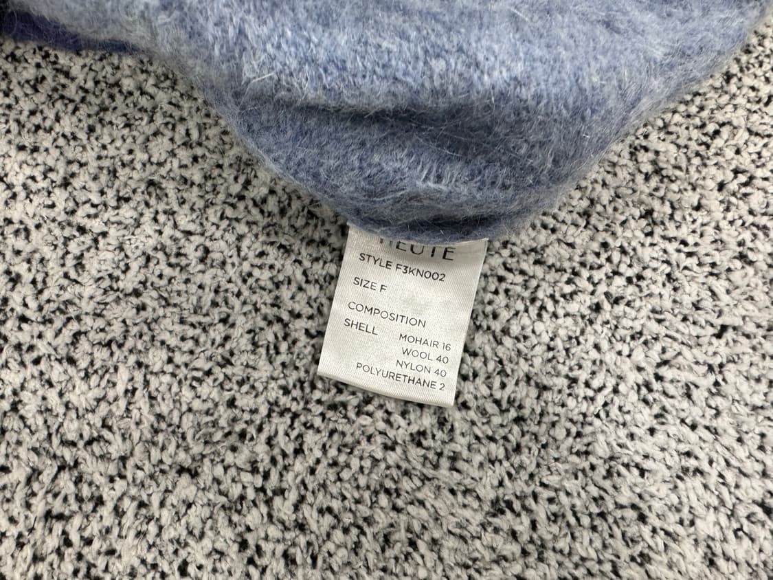 호이테 모헤어혼방 니트 상품이미지4