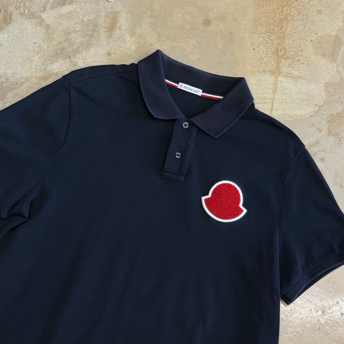 M 몽클레어 네이비 카라티셔츠 상품이미지1
