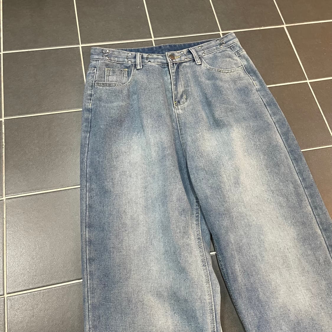 Vintage Wide Denim pants 상품이미지3