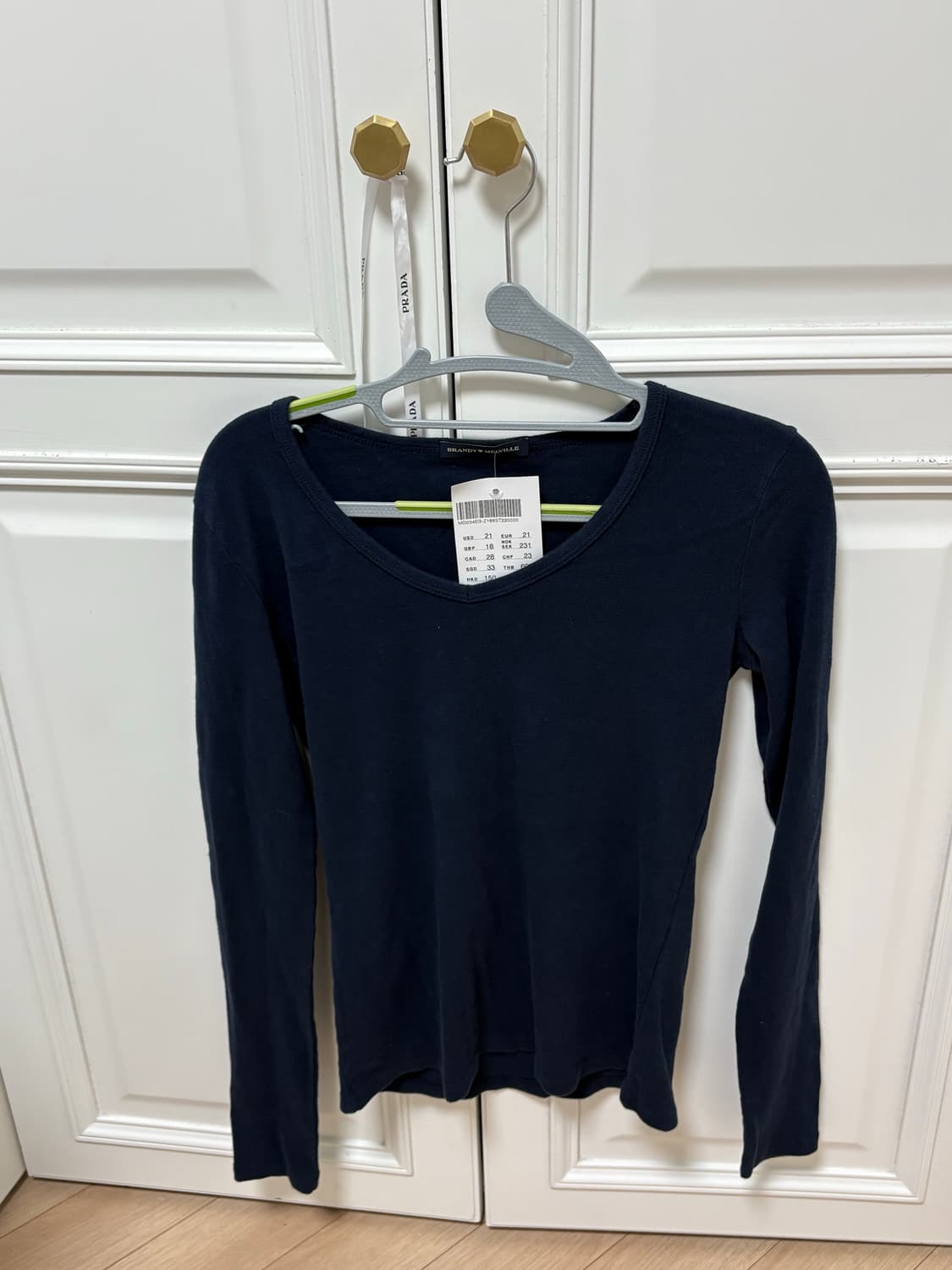 브랜디멜빌 롱슬리브 네이비 상품이미지1