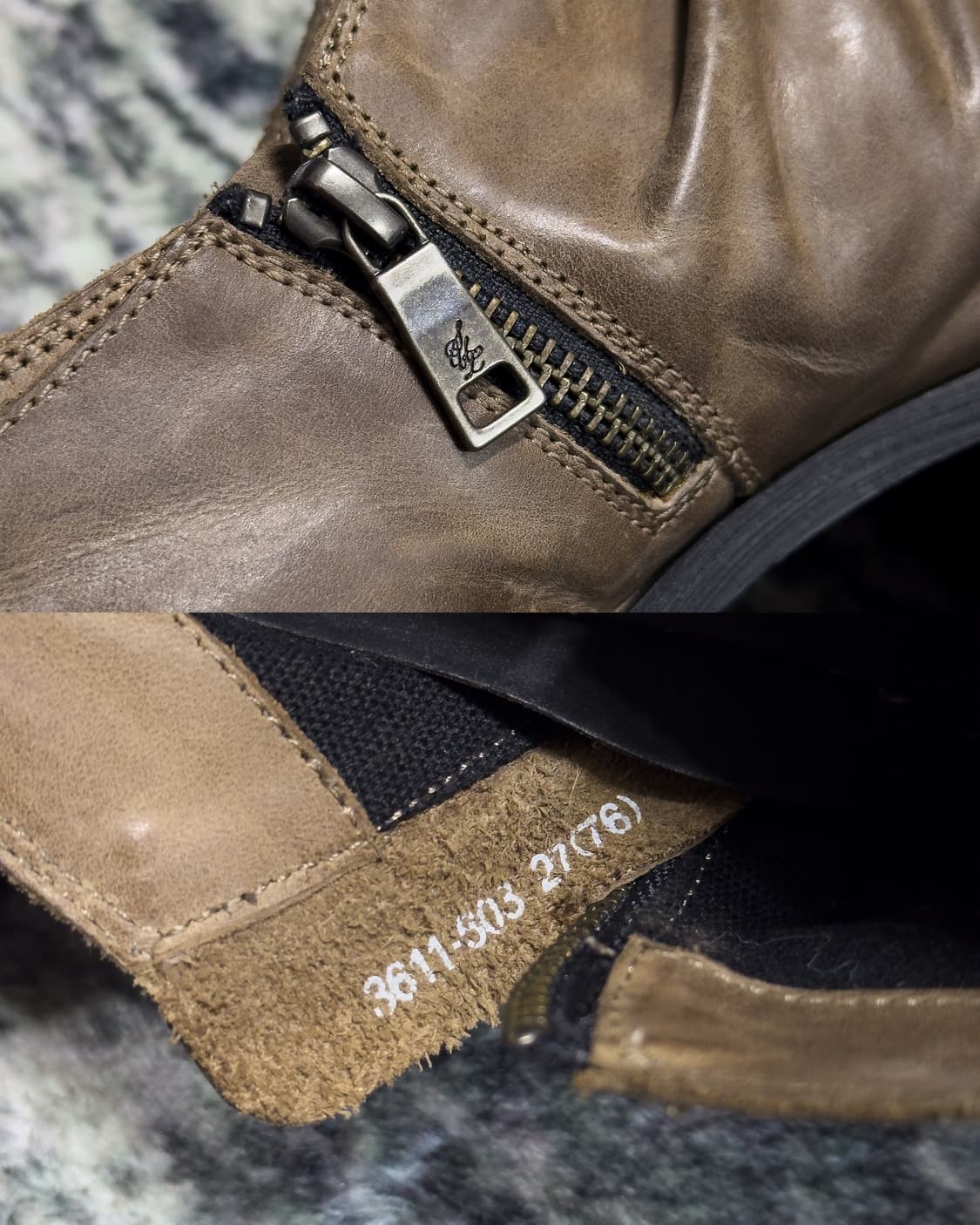 {SCHLUSSEL} Drape Side-Zip Loafer 상품이미지8