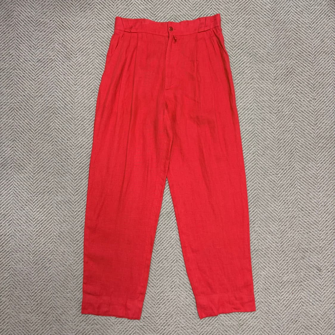 지아니 베르사체 레드 린넨 셋업 v1005 상품이미지5