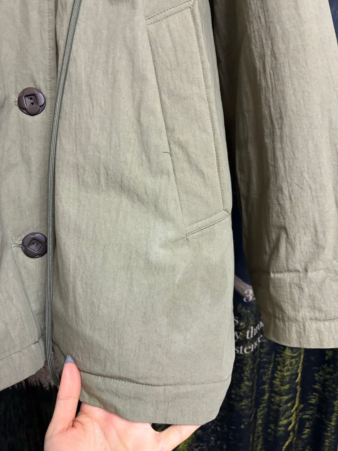 오피쉬 개횬 야상 패딩 상품이미지3